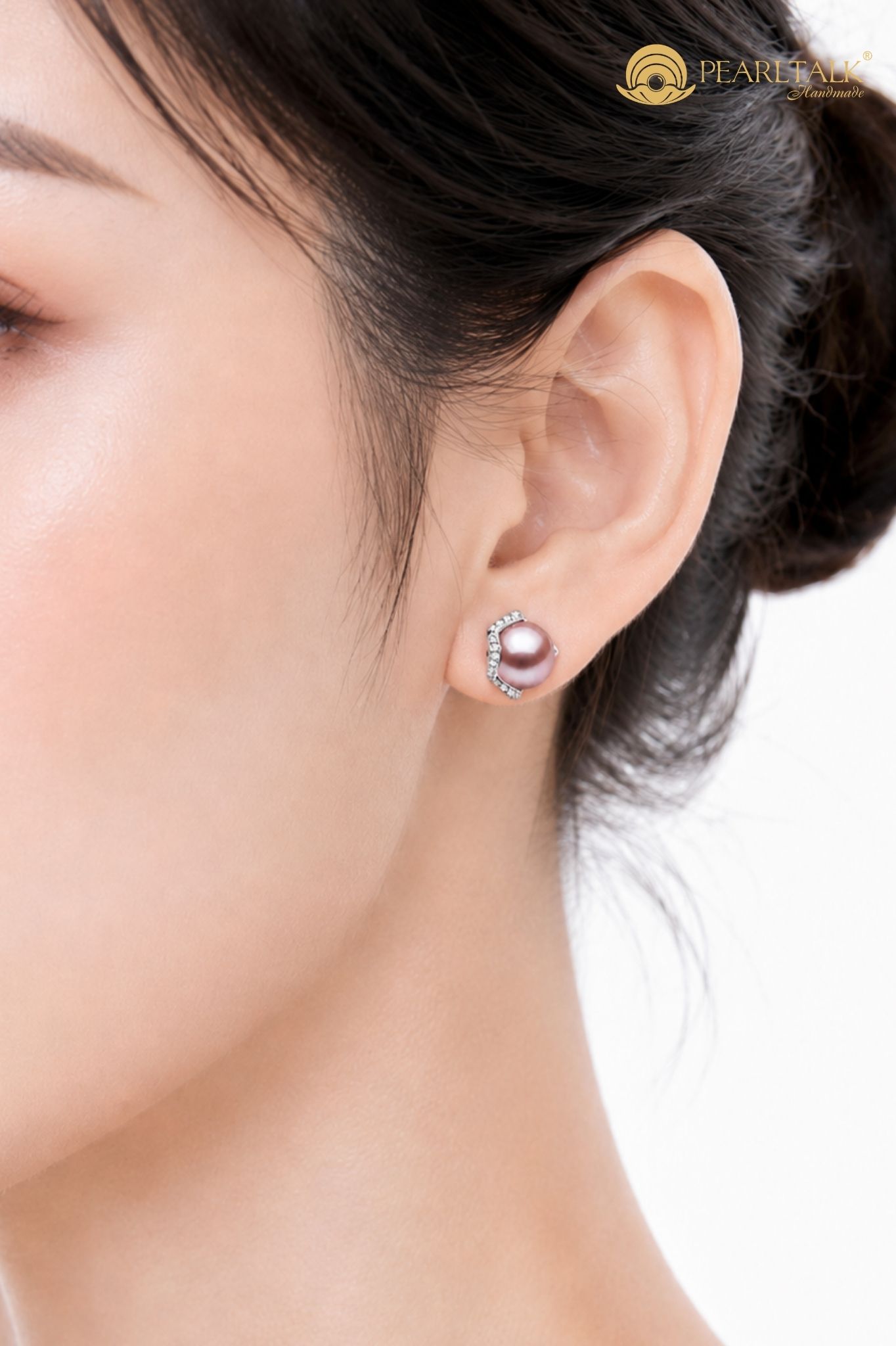 BÔNG TAI NGỌC TRAI NƯỚC NGỌT 8MM